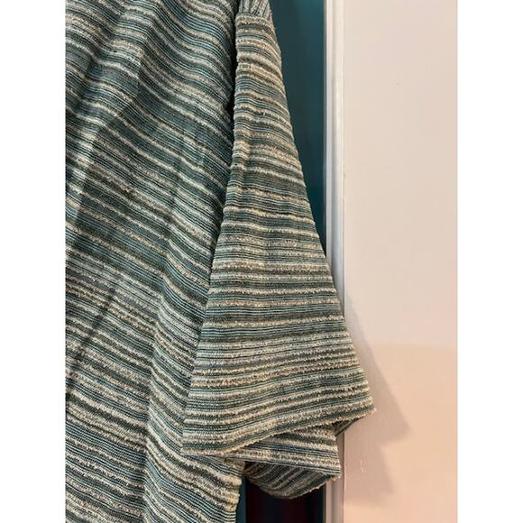 M MISSONI Green Gold Knit T Shirt Kaftan Striped Designer Womens Sz Small NWT - Picture 13 of 13